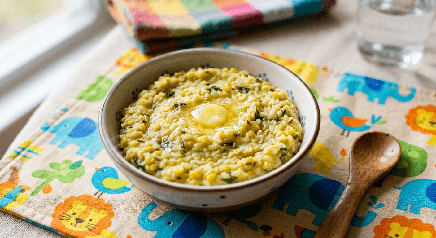 Little Sprout's Winter Methi Khichdi