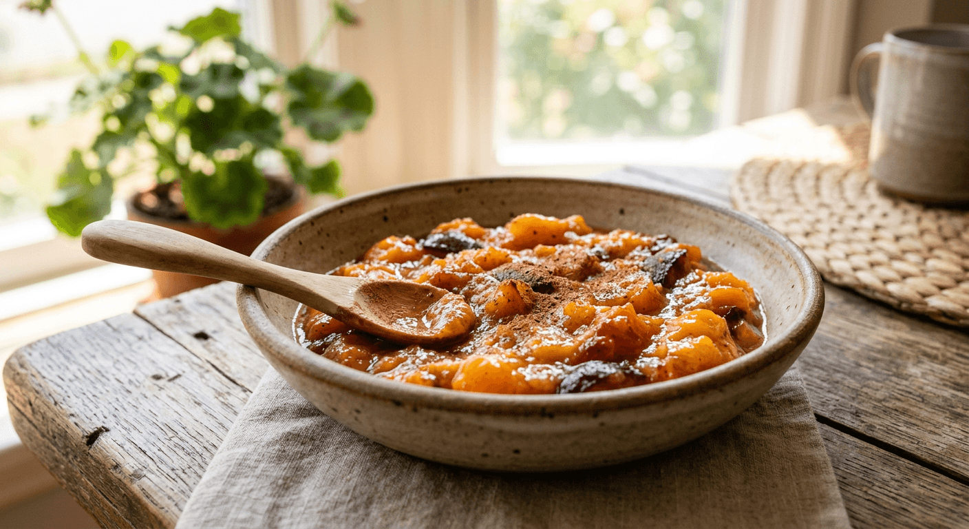 Roasted Summer Stone Fruit Mash