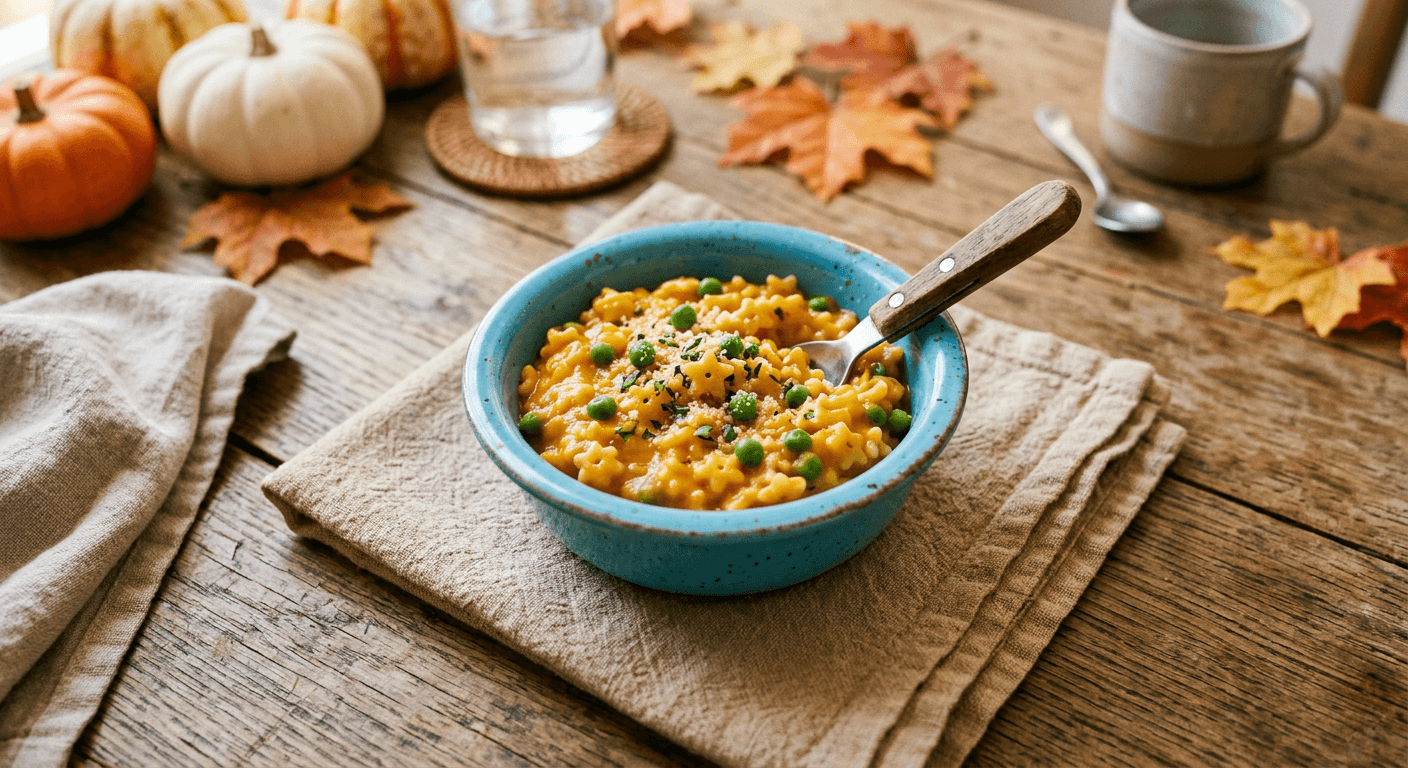 Creamy Autumn Pumpkin Pasta