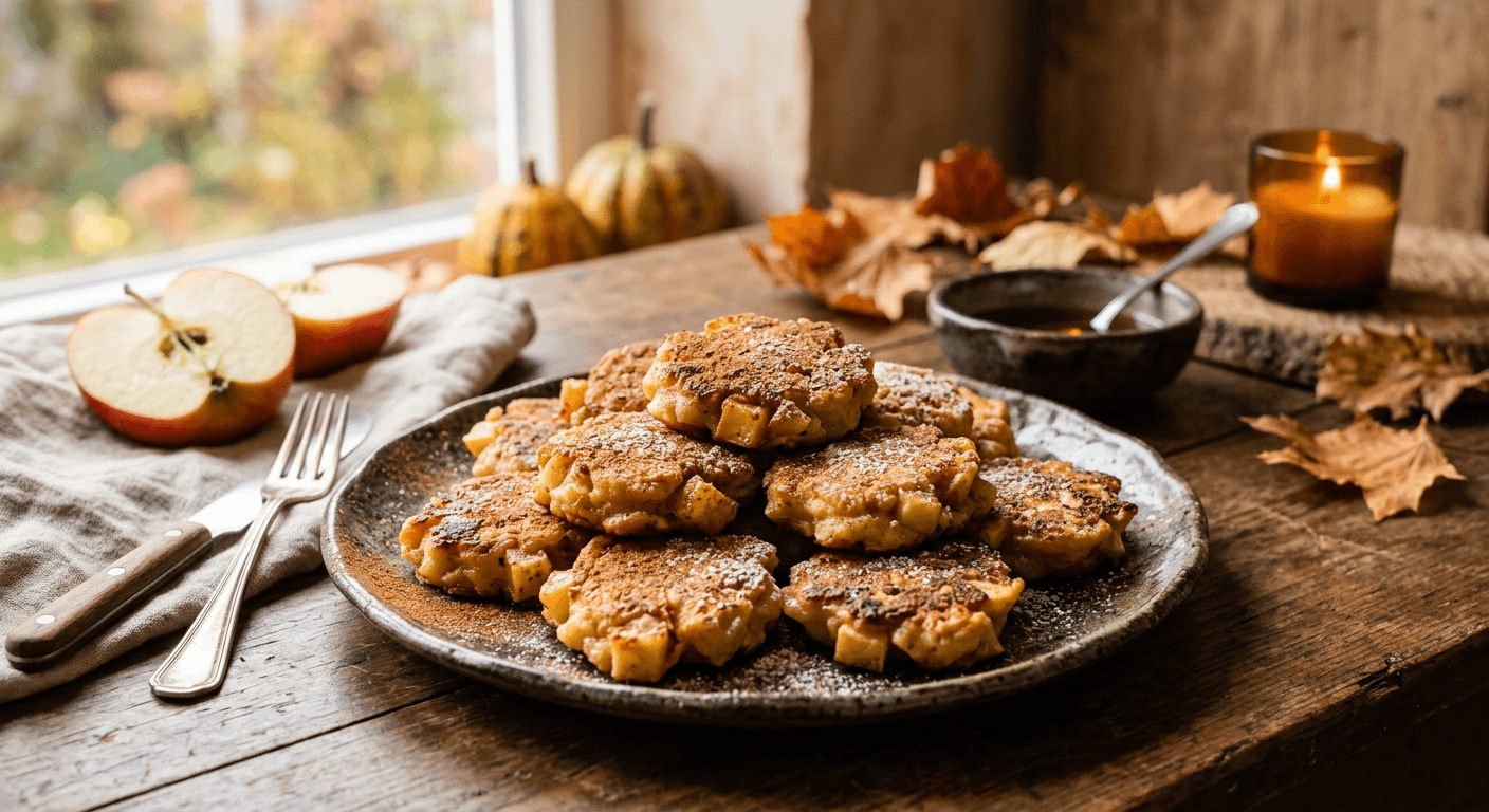 Little Bear's Apple Cinnamon Fritters