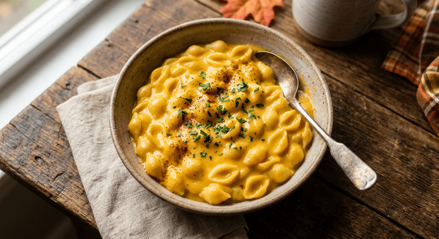 Creamy Butternut Squash Mac & Cheese
