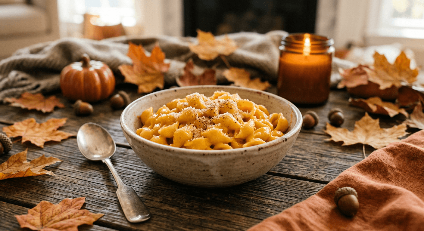 Magic Autumn Pumpkin Pasta