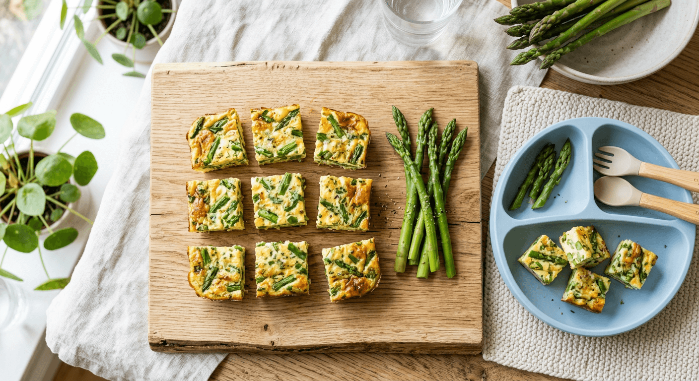 Little Spring Asparagus & Egg Bites